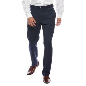 Tailorbyrd Mens  Stretch Dress Pant, Blue